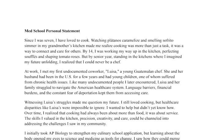 help you perfect your personal statement for college apps